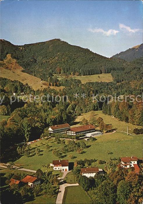 Brannenburg Fliegeraufnahme Erholungsheim der D.P.G