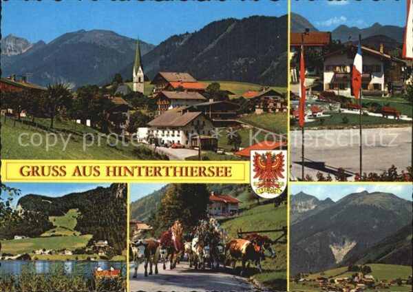 Hinterthiersee Stadtplatz Vietrieb Teilansicht Kirche
