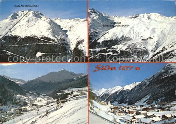 Soelden Oetztal Skigebiet Gaislachkogel Hochsölden