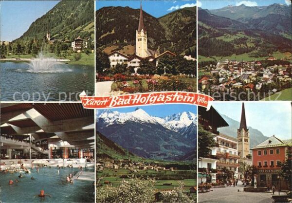 Bad Hofgastein Kurpark Pfarrkirche Hundskopf Thermalha