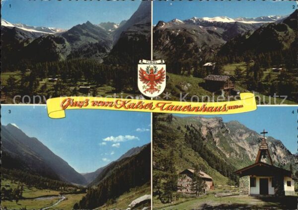 Kals Grossglockner Blick gegen Fruschnitzkees Lampenwitzke