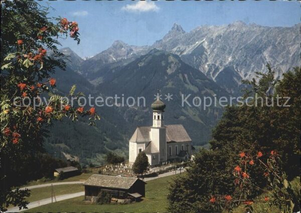 Bartholomaeberg Vorarlberg Blick gegen Zimba