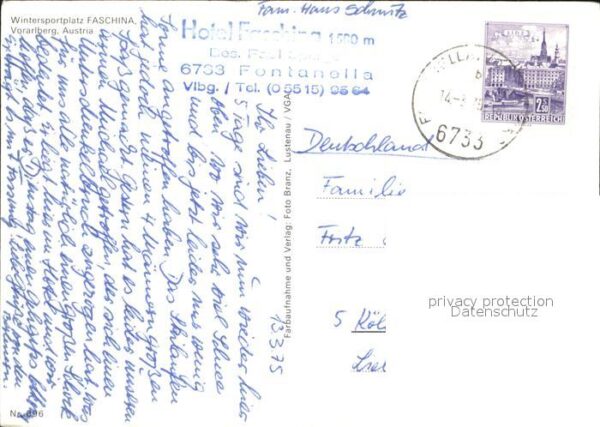 Faschina Glatthornlift – Bild 2