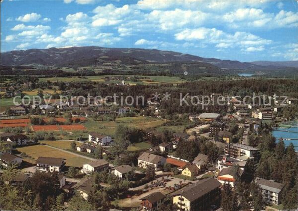 Seelach Klopeinersee Fliegeraufnahme