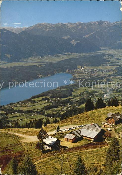 Millstatt Millstaettersee Alpengasthaus Lammersdorfer-Hütte