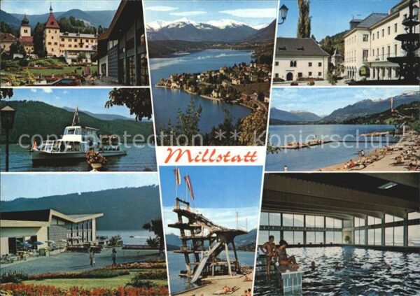 Millstatt Millstaettersee Thermozon-Hallenbad Kur-und Kongresshau