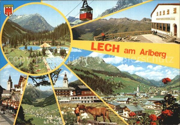 Lech Vorarlberg Gondelbahn Schwimmbad Pony