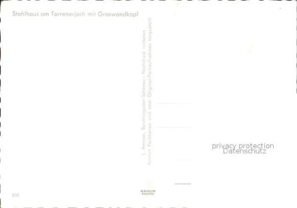 Salzburg Oesterreich Stahlhaus Torrenerjoch Graswandkopf – Bild 2