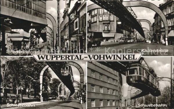 Wuppertal Kaiserstrasse Schwebebahnhof Schwebebah