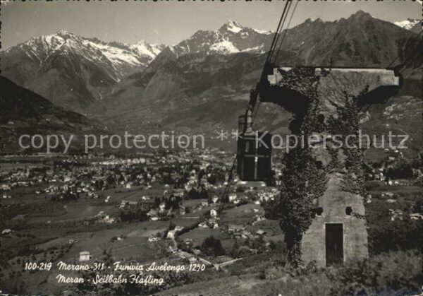 Merano Meran Seilbahn Hafling