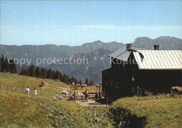 Gruenau Almtal Kasbergalm Sepp Huber Hütte