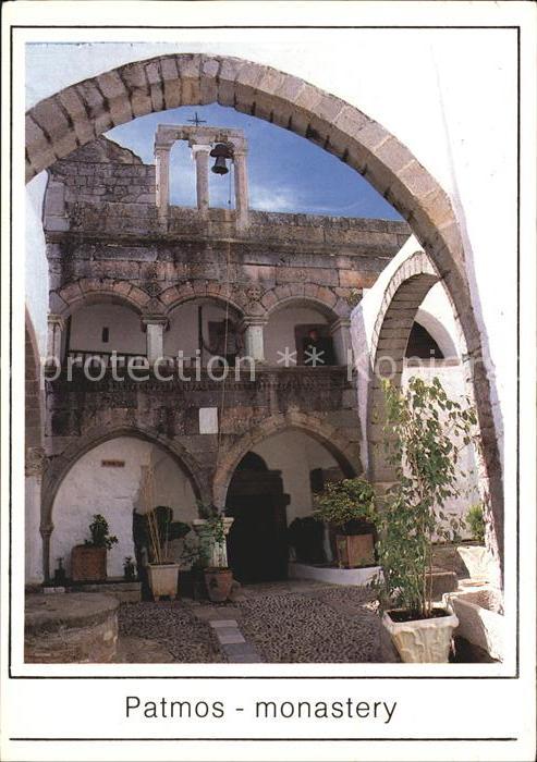 Patmos Sporaden Dodekanes Monastery