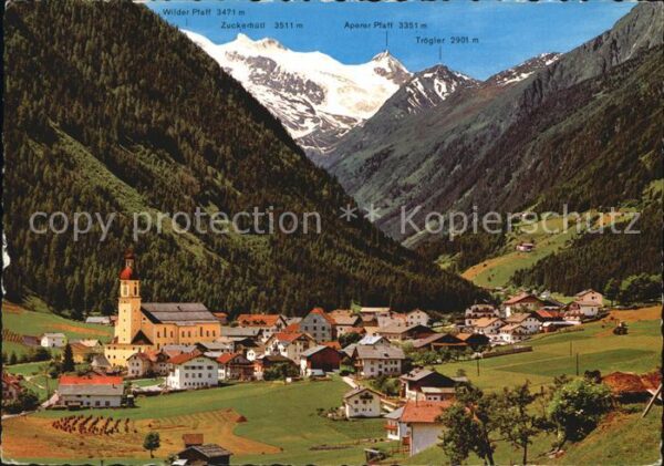 Neustift Stubaital Tirol Zuckerhütli
