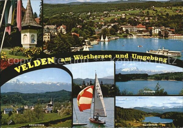 Velden Woerthersee Köstenberg Saisersee Forstsee Gesamtans