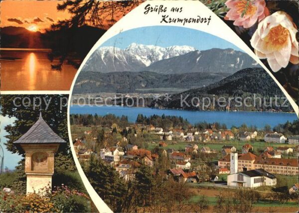 Krumpendorf Woerther See Teilansicht