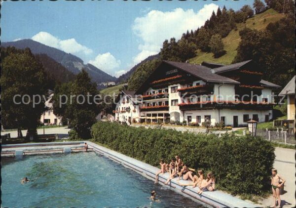 Mandling Ennstal Gasthof Taverne Schwimmbad