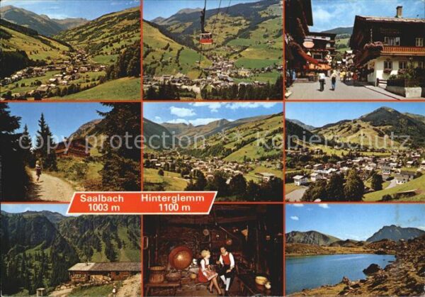 Saalbach-Hinterglemm Schattbergseilbahn Dorfstrasse Spielber