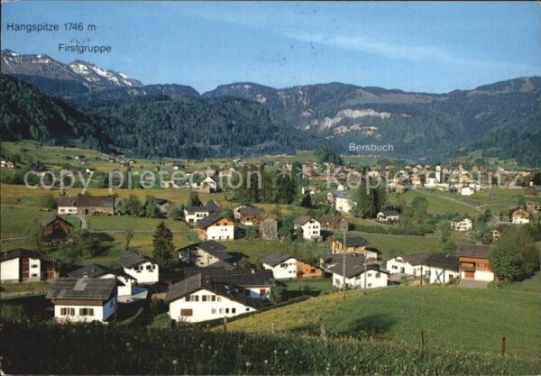Andelsbuch Vorarlberg Hangspitze Firstgruppe