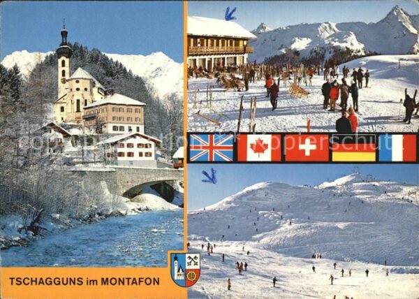 Tschagguns Vorarlberg Skigebiet Golm
