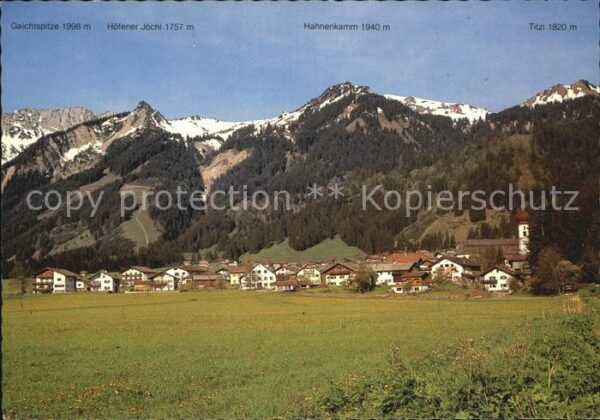 Waengle Gaichtspitze Hahnenkamm Titzl