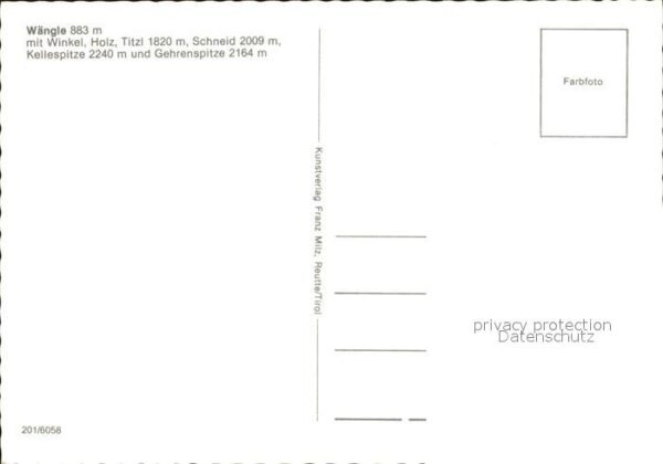 Waengle Winkel Holz Titzl – Bild 2
