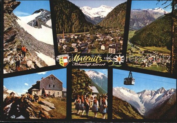 Mallnitz Kaernten Aufstieg zum Ankogel Tauerntal und Geis
