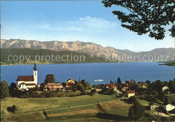 Attersee Gegen Höllengebirge