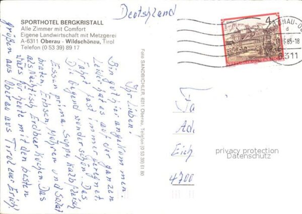 Wildschoenau Tirol Sporthotel Bergkristall – Bild 2