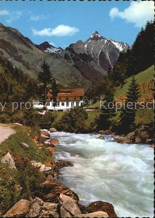 Mayrhofen Zillertal Gasthof Pension Zillergrund