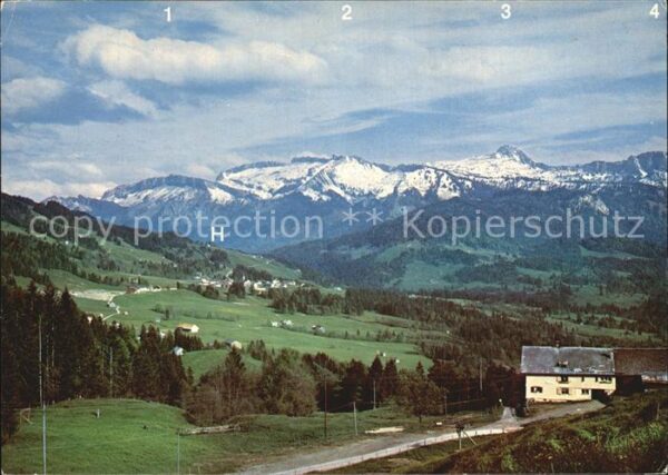 Sibratsgfaell Vorarlberg Hirschgrund Obere- und Untere Gottesack