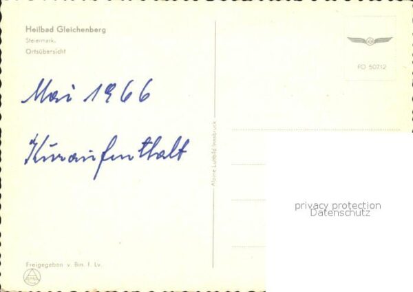 Gleichenberg Bad Fliegeraufnahme – Bild 2