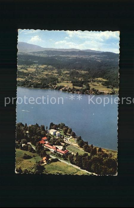 Velden Woerthersee Fliegeraufnahme Cap Wörth