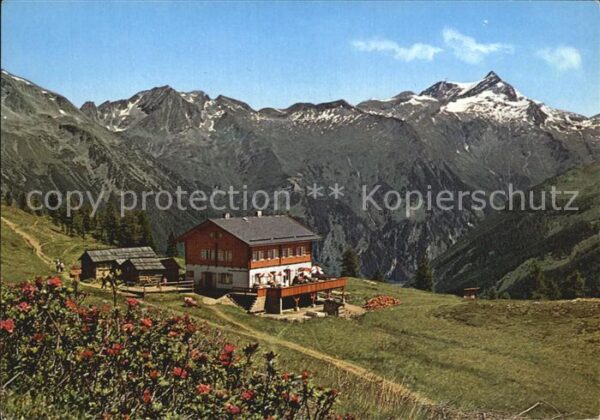 Kaernten Häusleralm gegen Ankogel