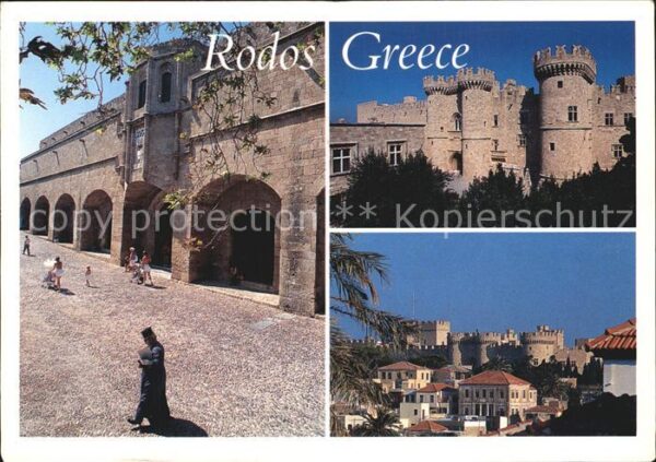 Rhodos Rhodes Aegaeis Stadtansicht