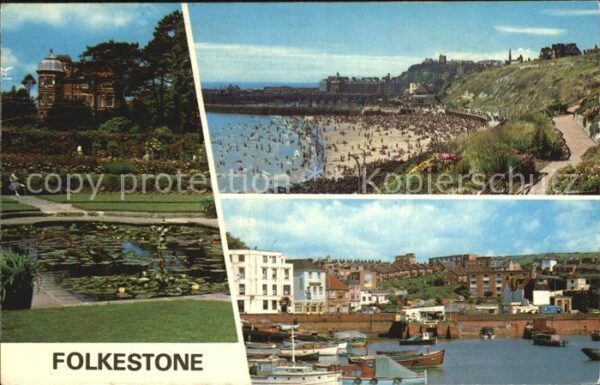 Folkestone Kingsnorth Gardens East Cliff Inner Har