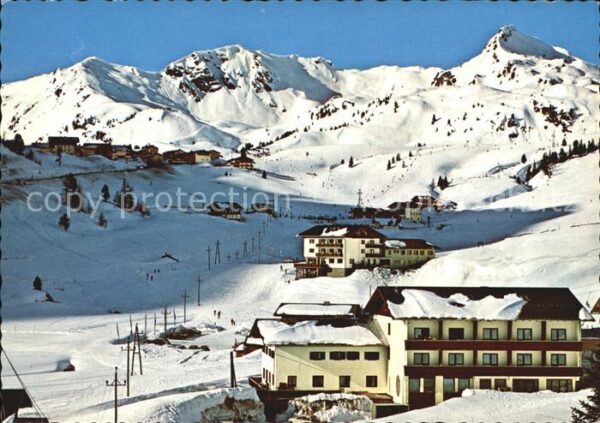 Obertauern Wintersportplatz am Seekareck Seekarspi
