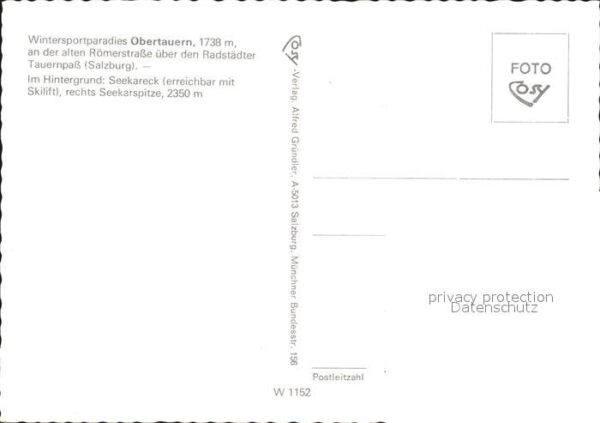 Obertauern Wintersportplatz am Seekareck Seekarspi – Bild 2
