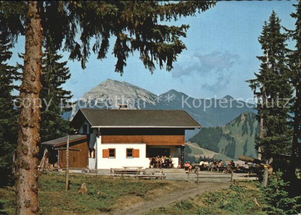 Ehenbichl Ehenbichler Raazalpe Berggaststätte Alp