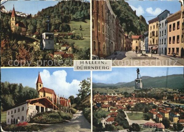 Hallein mit Dürrnberg Schöndorfer Platz Salberg