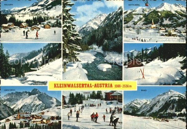Kleinwalsertal Wintersportplätze in den Alpen
