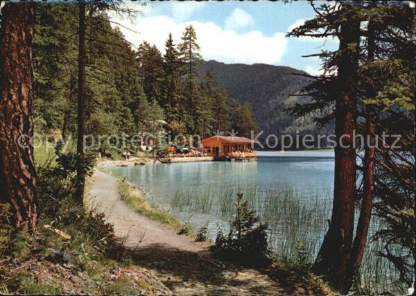 Weissensee Kaernten Gasthaus und Motorbootstation Ronacherf