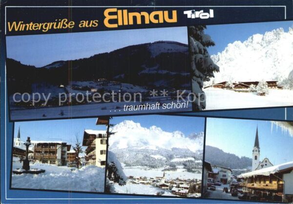 Ellmau Tirol Wintersportcenter Alpen Wilder Kaiser K