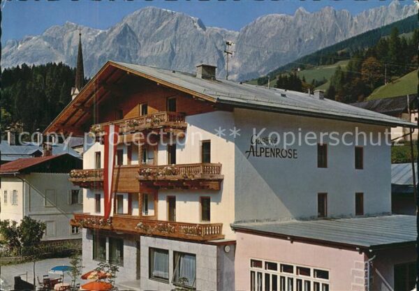 Muehlbach Hochkoenig Gasthof Alpenrose