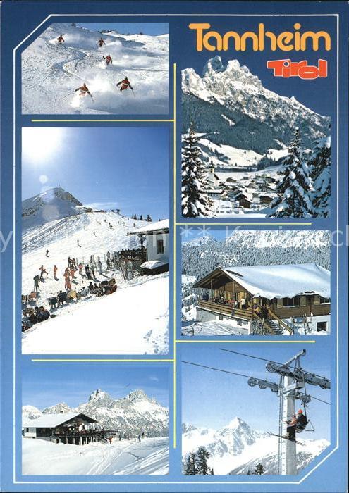 Tannheim Tirol Wintersport Eldorado Schigebiet Neunerk