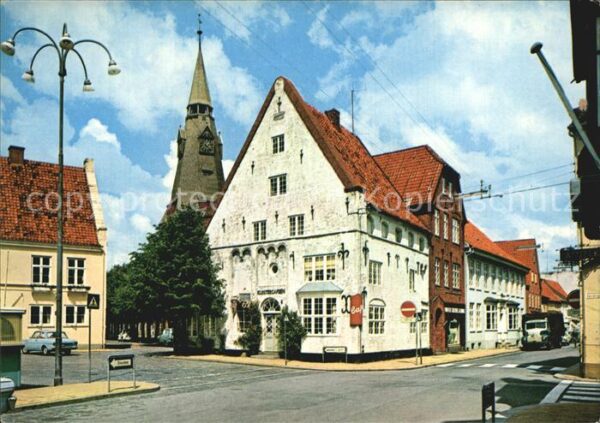 Tonder Torvet med Kirken Markt Kirche