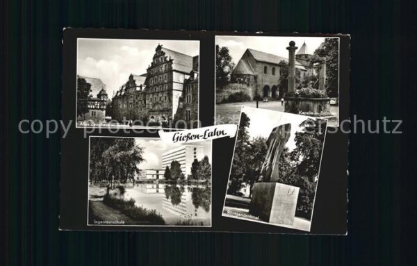 Giessen Lahn Altes Zeughaus Schloss Kapelle Brunnen