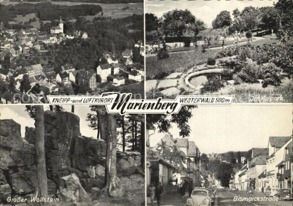 Marienberg Westerwald Kurpark Bismarckstrasse Grosser Wolfste