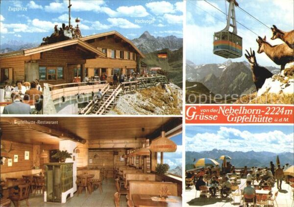 Oberstdorf Nebelhorn Gipfelhütte Bergrestaurant Be
