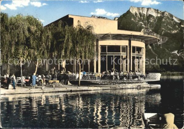 Lido di Levico Terme con il Pizzo Ristorante