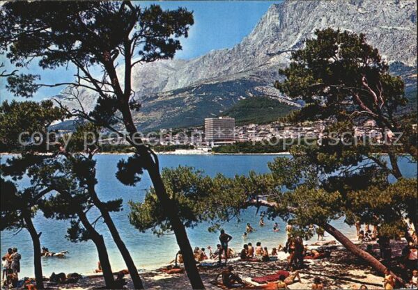 Makarska Dalmatien Strand Berge
